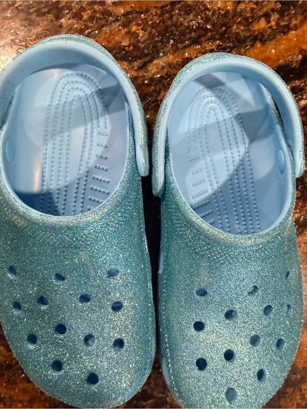 CROCS sparkling teal